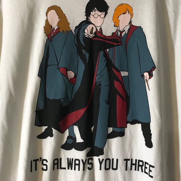 Harry Potter it’s always you three T-Shirt NWOT - Picture 1 of 3